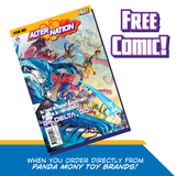 Alter Nation - Complete Phase 1 Bundle - 6 Action Figures with Bonus Autographed Comic